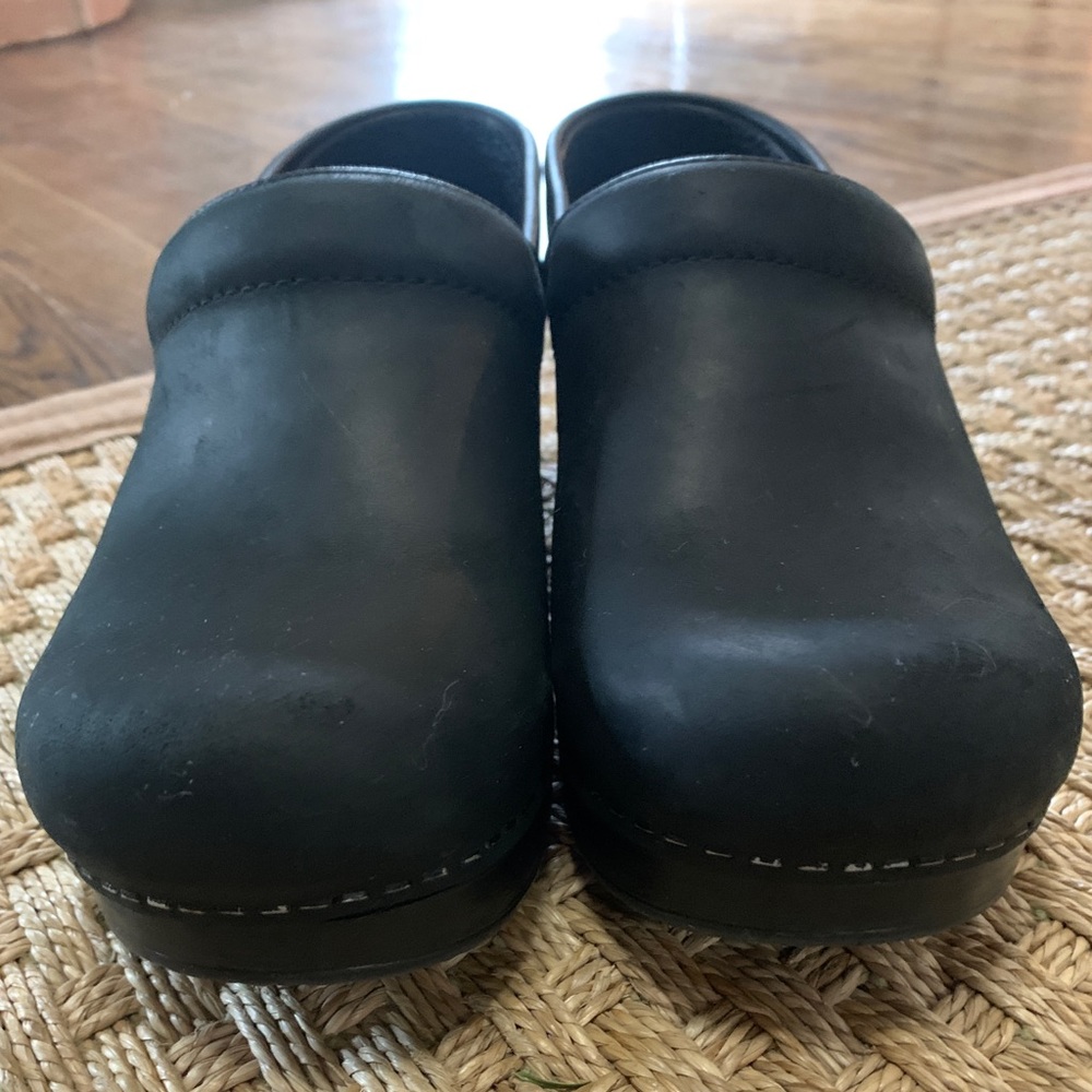 Dansko Professional Clog Black Size 37 Like New